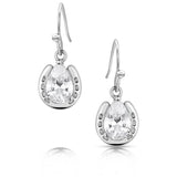 Lucky Trot Crystal Earrings