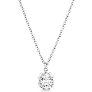 Lucky Trot Crystal Necklace