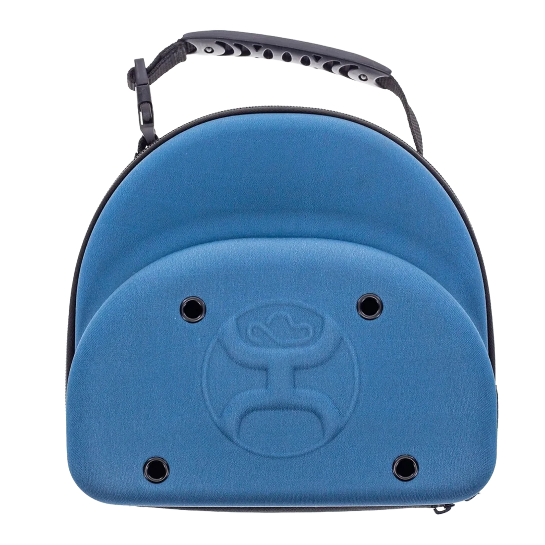 Hooey Cap Carrier -Denim Blue w/ Aztec Interior