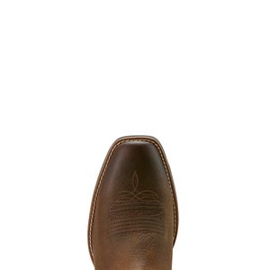 ARIAT - Mens Hustler Earth/Brown Bomber Narrow Cutter Toe