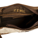 Cowhide Sugar Satchel