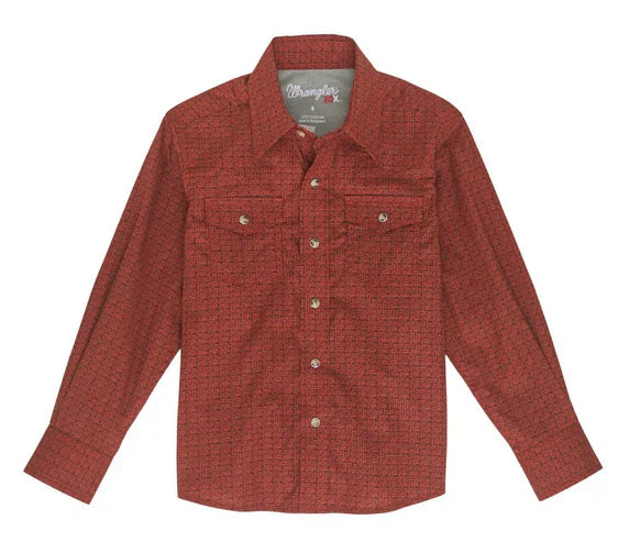 Wrangler Boys 20X Competition Shirt