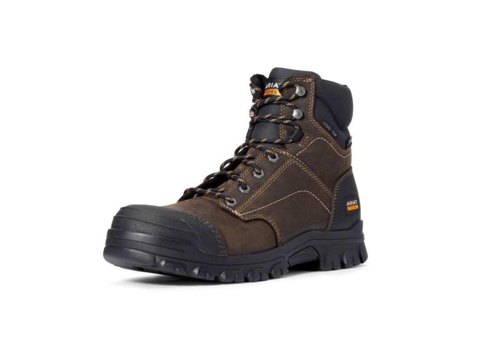 ARIAT - Mens Treadfast 6" Waterproof Steel Toe Work Boot