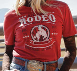 Cruel Womens Red Rodeo Graphic Tee