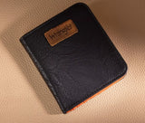 Wrangler Solid Color Small BI-Fold Wallet RFID Card Holder - Black