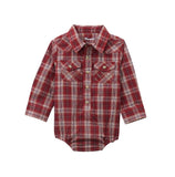 Wrangler® Baby Boy Bodysuit - Burgundy