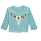 Wrangler® Baby Girl Sweatshirt Crew - Blue
