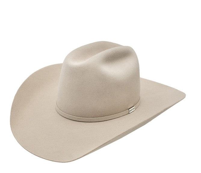 Resistol Five Star Felt Cowboy Hat Silverbelly