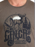 Cinch Men's Roam Free Buck Graphic Tee