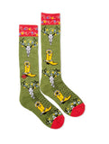Lucky Chuck Get A Little Western Holiday Performance Boot Socks