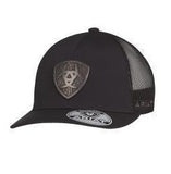 Ariat Mens Cap Metal Ariat Shield Black