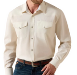Ariat Mens Wrinkle Free Pinpoint Oxford Long Sleeve Snap Shirt