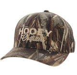 Hooey Outfitters Original camo snapback hat featuring RealTree Max 7 pattern and embroidered logo.