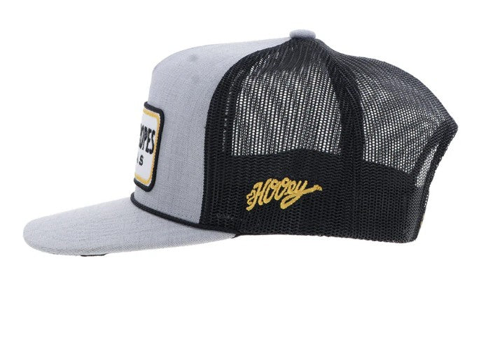 Cactus Ropes Patch Hooey Cactus Ropes Hat CR116 Grey/Black - Stylish Snapback– Circle H ...