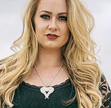 Angel Heart Silver Necklace