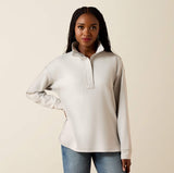 Ariat Womens Breeze Logo 1/2 Zip Sweatshirt