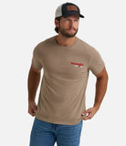 Wrangler Men's Desert Taupe Tee Shirt