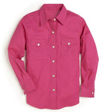 Wrangler Girls Western Top - Pink