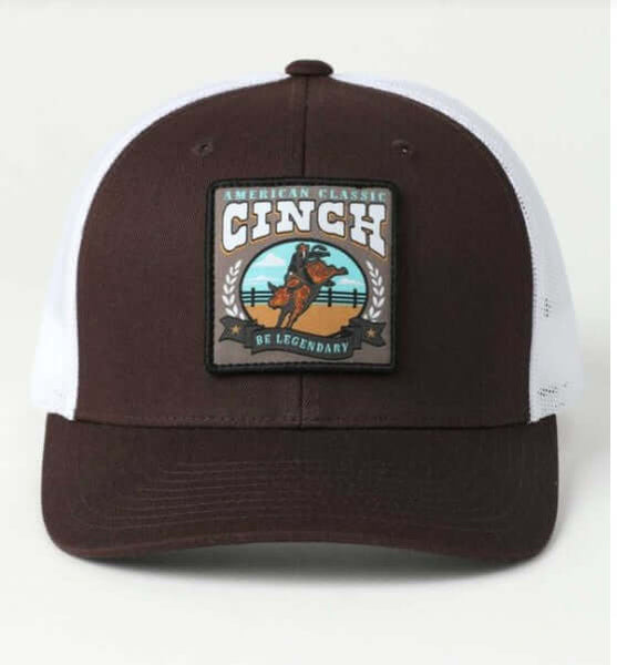 Cinch Men's Be Legendary Mesh Ball Cap - Trucker Hat– Circle H Western ...