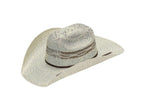Twister Youth Bangora Western Hat in brown color, handcrafted from premium Bangora straw, perfect for little cowboys and cowgirls.