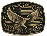 Montana Silversmiths Sentinel Belt Buckle |Patriotic Western
