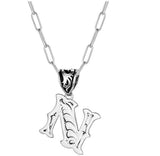 Montana Silversmiths Western Initial Necklace | Letter N