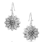 Montana Silversmiths Flower Rowel Earrings | USA Made Western Dangle