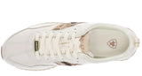 Ariat Ranch Runner Trainer | Women's Bright Cream & Gilded Leopard Hair-On Casual Sneaker