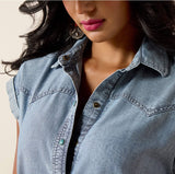 Ariat Hampton Western Shirt Dress