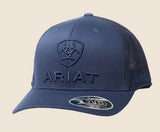 Ariat Men's Flexfit 110 Navy Logo Snapback Cap