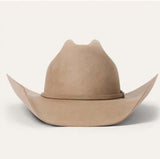 Stetson Skyline 6X Fur Felt Cowboy Hat in beige color showcasing western craftsmanship and patriotic details.