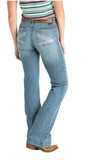 Cruel Women's Mila Moderate Rise Slim Trouser Jean – Medium Stone