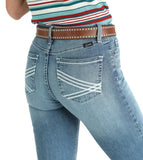 Cruel Women's Mila Moderate Rise Slim Trouser Jean – Medium Stone