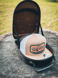 Red Dirt Hat Co. Green Camo Antlers Hard Shell Cap Carrier – Holds 4 Caps