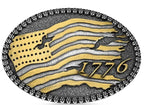 Montana Silversmiths Birth of a Nation Patriotic Belt Buckle