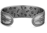 Montana Silversmiths Boot Stitch Turquoise Cuff Bracelet