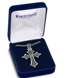 Montana Silversmiths Barbed Cross Necklace
