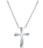 Montana Silversmiths Faith in Lights Cross Necklace