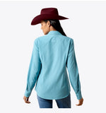 Ariat Women's Kirby Pro Long Sleeve Shirt – Adriatic Blue
