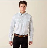 Ariat Men's Wrinkle Free Brennon Fitted Long Sleeve Shirt