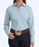 Cinch Women's Light Blue ArenaFlex Long Sleeve Shirt