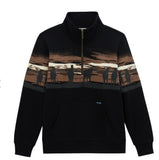 Wrangler Retro® Punchy Sweatshirt Zip | Black