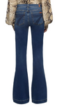 7 For All Mankind Dojo - BairFate 7U451912 ATF back view showing stylish flared denim trousers.