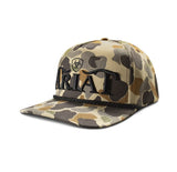 Ariat Men's 3D Embroidered Camo Snap Back Cap - Tan