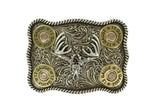 Nocona Men's Western Belt Buckle – Shotgun Shell Design