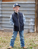 Cinch Boys' Bonded Vest - Navy