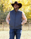 Cinch Men's CC Concealed Carry Bonded Vest - Charcoal Gray