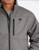 Cinch Men's CC Concealed Carry Bonded Jacket - Charcoal Gray