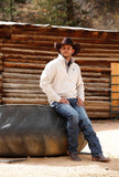 Cinch Men's 1/4 Zip Sweater - Tan