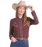 Panhandle Slim Womens Piping snap shirt